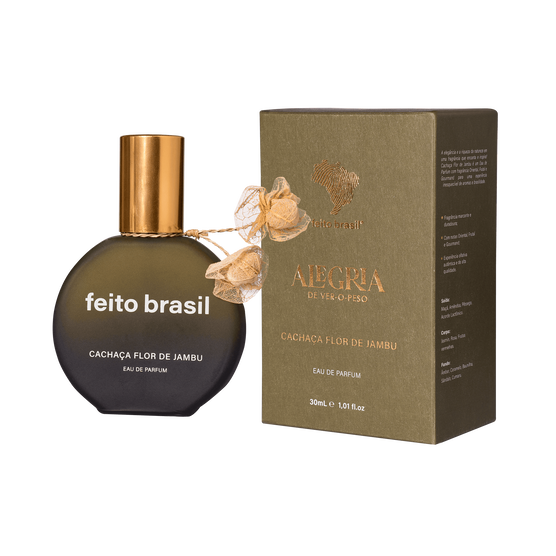 Perfume Feito Brasil Alegria de Ver o Peso Cachaça de Jambu EDP